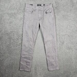 Lucky Brand 121 Slim Straight Gray Jeans Mens 29x30 Casual Denim Pants